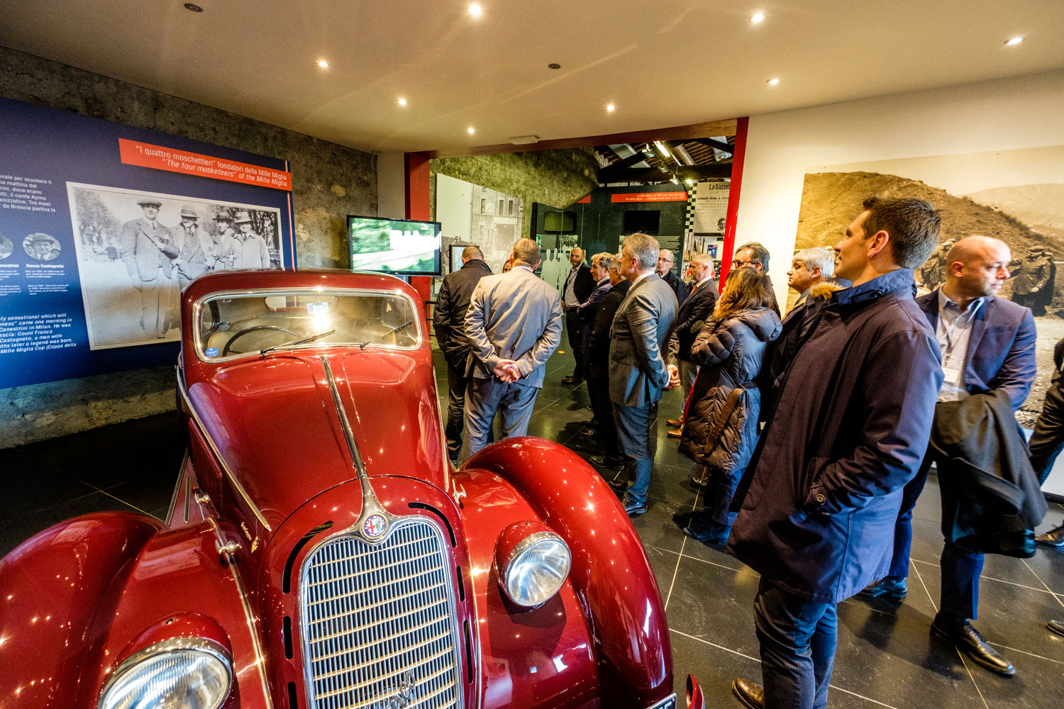 STM tenth anniversary celebrations - Mille Miglia Museum - 13