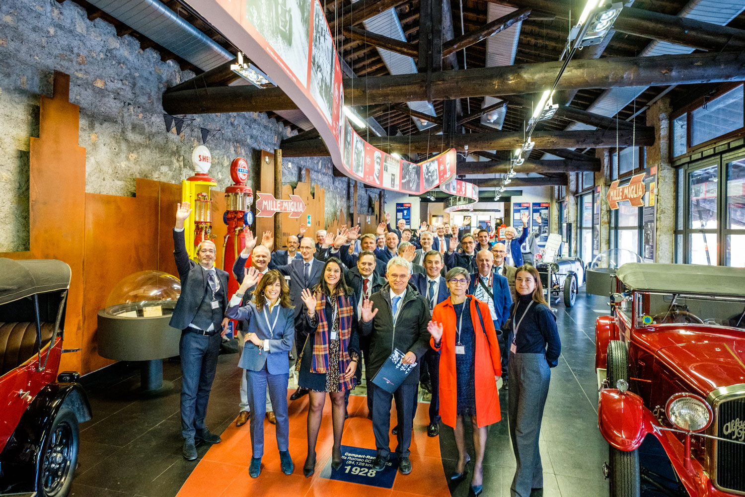 STM tenth anniversary celebrations - Mille Miglia Museum - 15